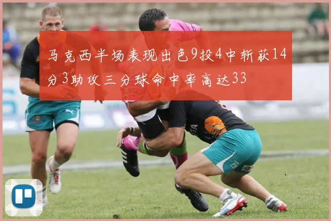 马克西半场表现出色9投4中斩获14分3助攻三分球命中率高达33