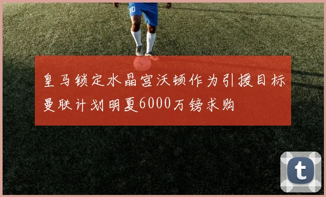 皇马锁定水晶宫沃顿作为引援目标曼联计划明夏6000万镑求购